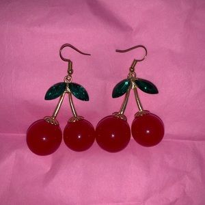 Cherry earrings